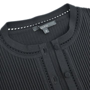 Gucci Setup Cardigan Sleeveless Dress Black 371117-X7225 #M 177325