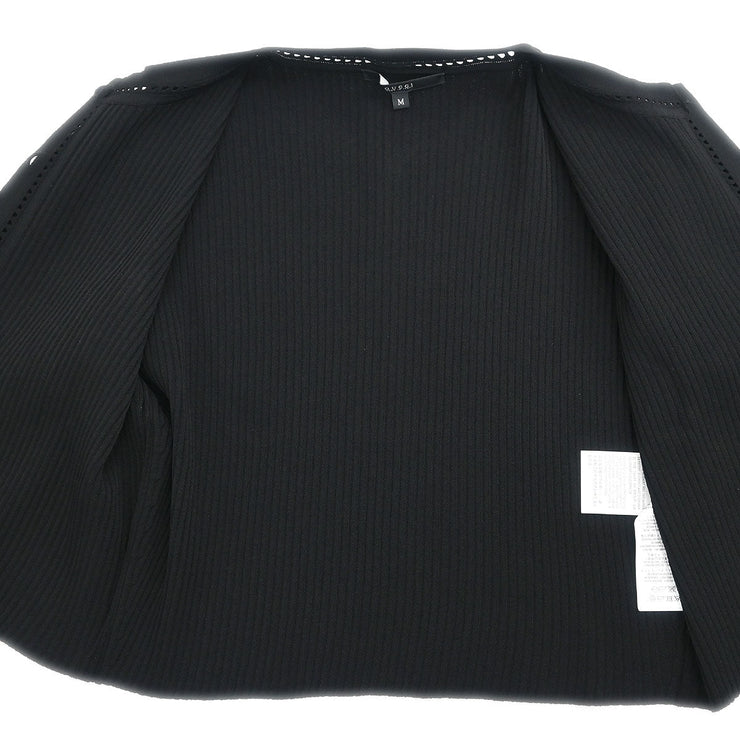 Gucci Setup Cardigan Sleeveless Dress Black 371117-X7225 #M 177325