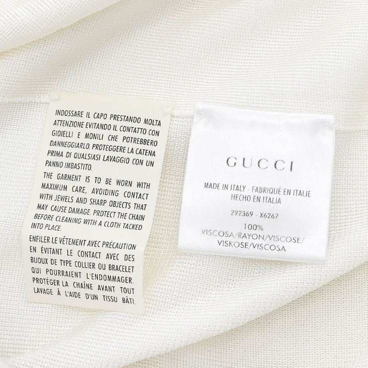 Gucci Camisole Top White 292369-X6267 #XS 177328
