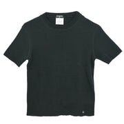 Chanel Short Sleeve T-shirt Top Black 02C #40 177329