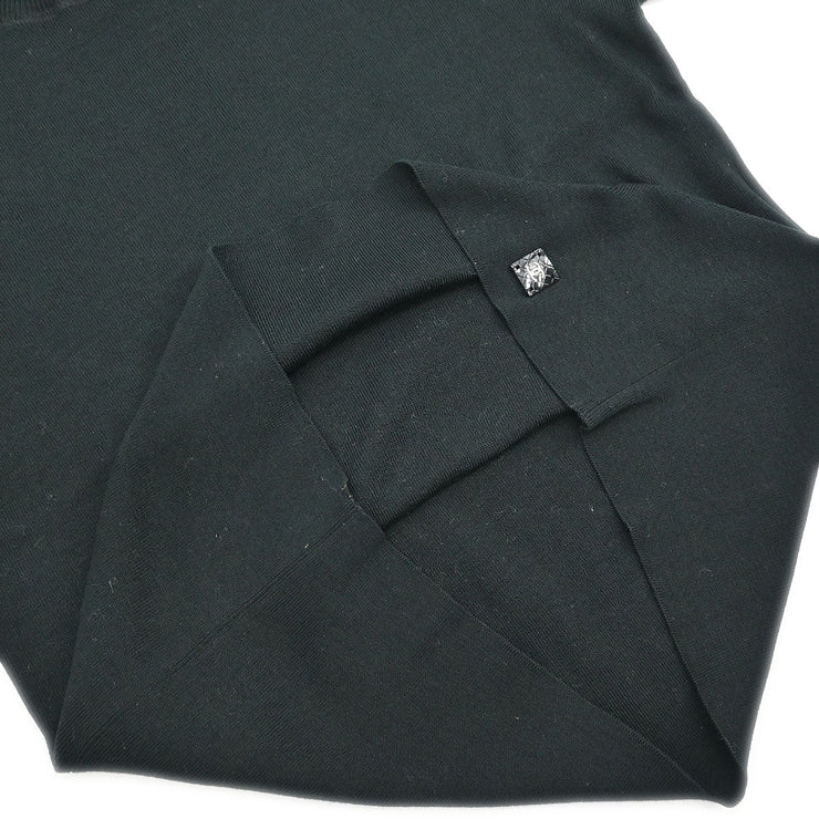 Chanel Short Sleeve T-shirt Top Black 02C #40 177329