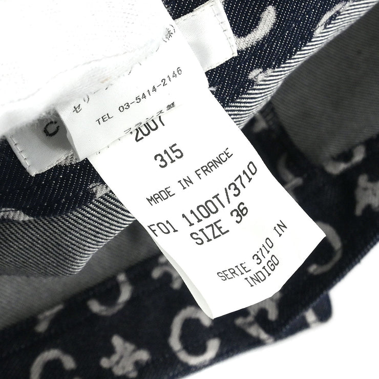 Celine Denim Macadam C Pants Indigo 2007/315/F01/1100T/3710 #36 177338