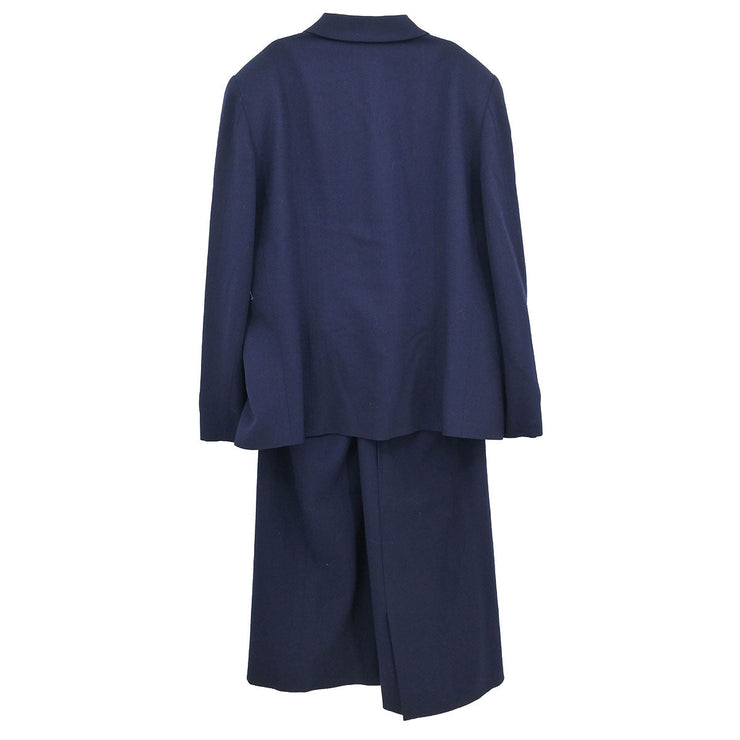Givenchy Setup Suit Jacket Skirt Navy 423377-15 #44 177339