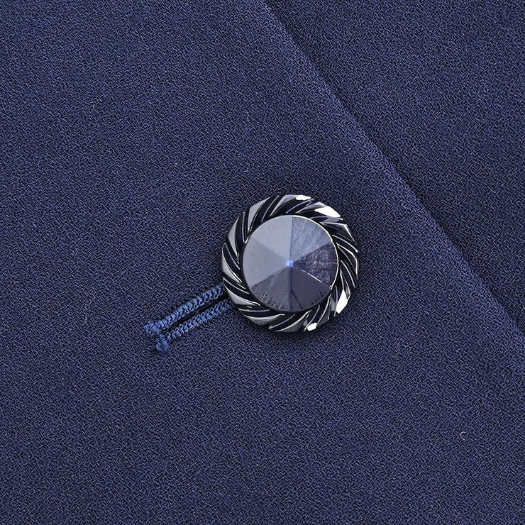 Givenchy Setup Suit Jacket Skirt Navy 423377-15 #44 177339