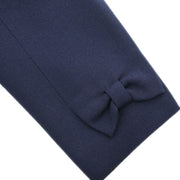Givenchy Setup Suit Jacket Skirt Navy 423377-15 #44 177339