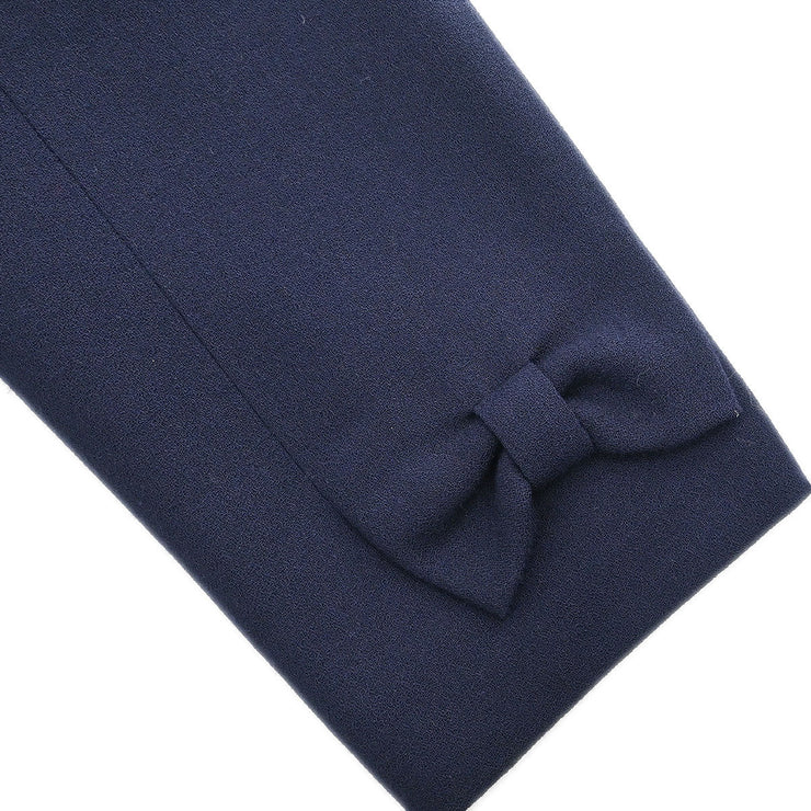 Givenchy Setup Suit Jacket Skirt Navy 423377-15 #44 177339