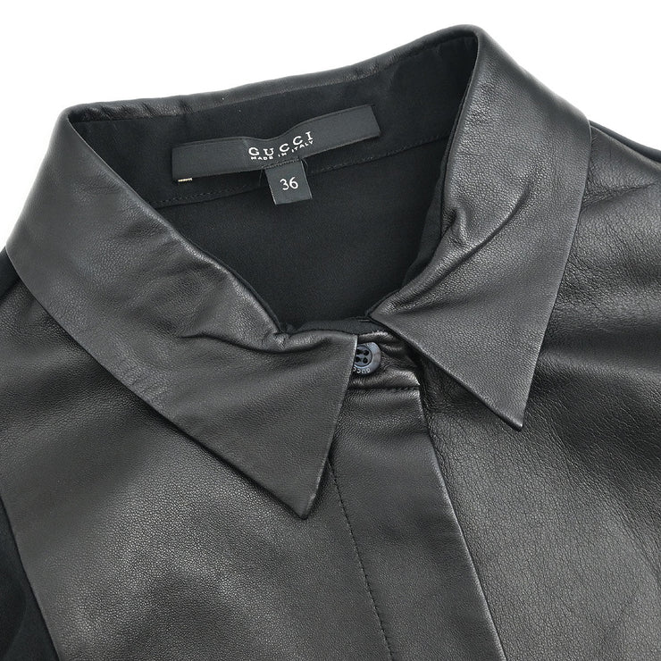Gucci Blouse Shirt Black UP51 2014 01145 #36 177345