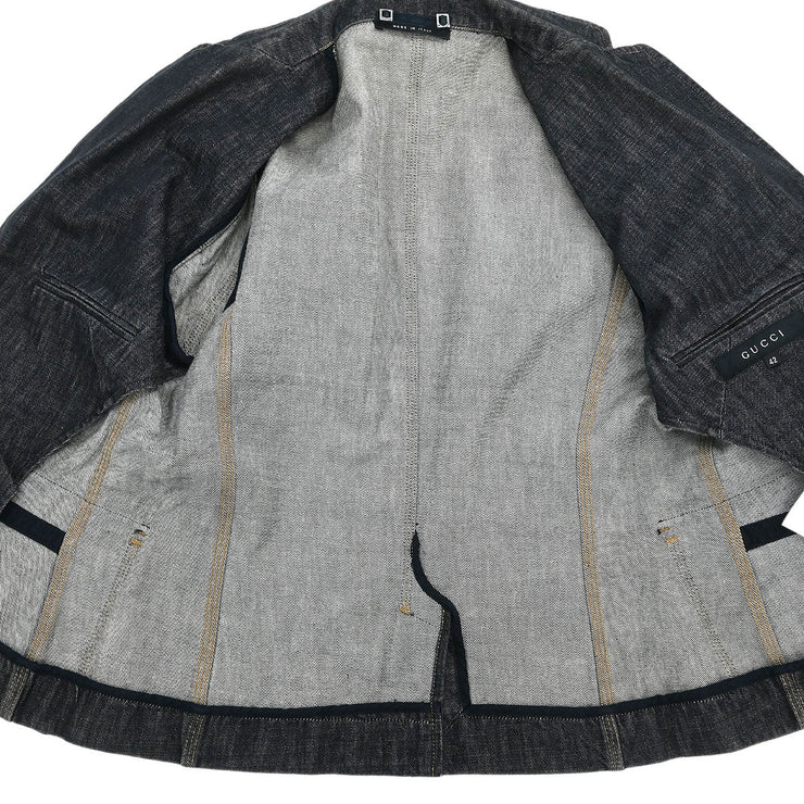 Gucci Denim Jacket Navy #42 177350