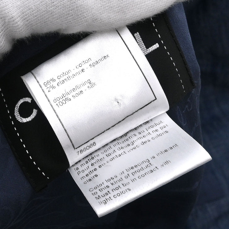 Chanel Denim Jacket Blue 09C #34 177353