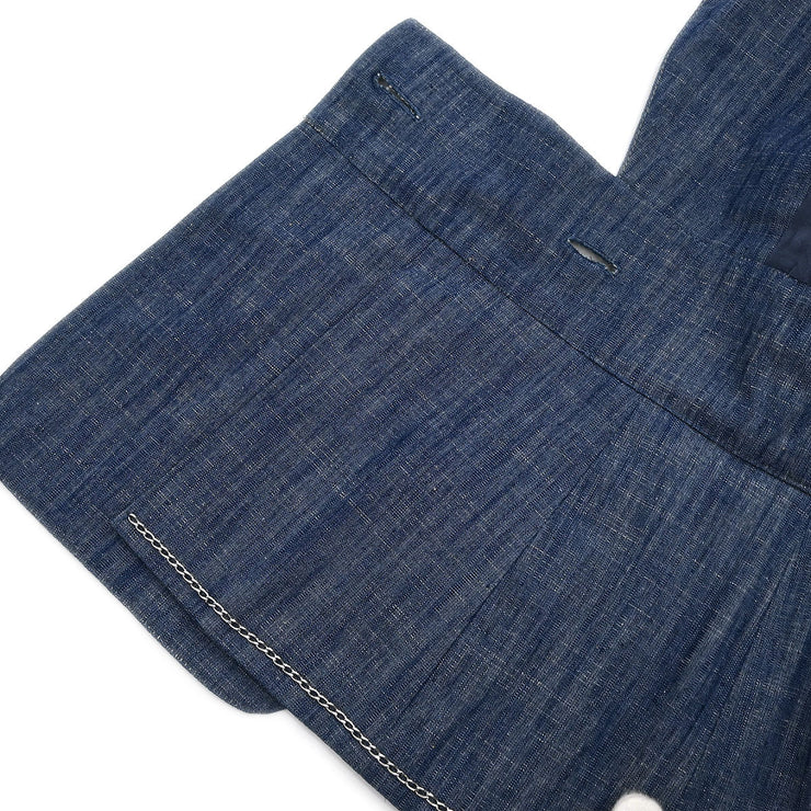 Chanel Denim Jacket Blue 09C #34 177353