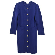Yves Saint Laurent Cardigan Navy S0F7A874 #L 177363