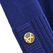 Yves Saint Laurent Cardigan Navy S0F7A874 #L 177363