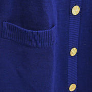 Yves Saint Laurent Cardigan Navy S0F7A874 #L 177363