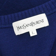 Yves Saint Laurent Cardigan Navy S0F7A874 #L 177363