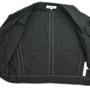 Yves Saint Laurent Setup Suit Jacket Skirt Black NA135-327 NE010-327 #36 177372