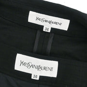 Yves Saint Laurent Setup Suit Jacket Skirt Black NA135-327 NE010-327 #36 177372