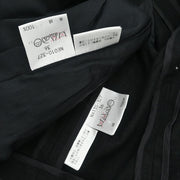Yves Saint Laurent Setup Suit Jacket Skirt Black NA135-327 NE010-327 #36 177372
