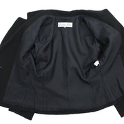 Christian Dior Single Breasted Jacket Black FW2EF9200 #36-38 177374
