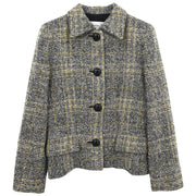 Christian Dior Single Breasted Jacket Black KBN6A0300 #36-38 177375