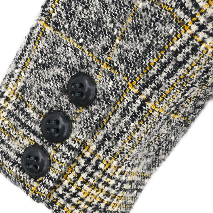 Christian Dior Single Breasted Jacket Black KBN6A0300 #36-38 177375