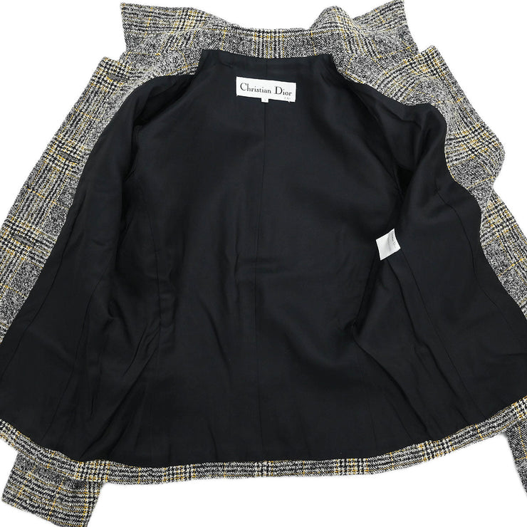 Christian Dior Single Breasted Jacket Black KBN6A0300 #36-38 177375