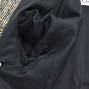 Christian Dior Single Breasted Jacket Black KBN6A0300 #36-38 177375
