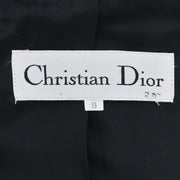 Christian Dior Single Breasted Jacket Black KBN6A0300 #36-38 177375