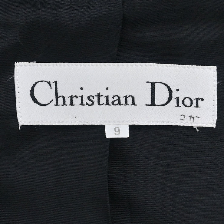 Christian Dior Single Breasted Jacket Black KBN6A0300 #36-38 177375