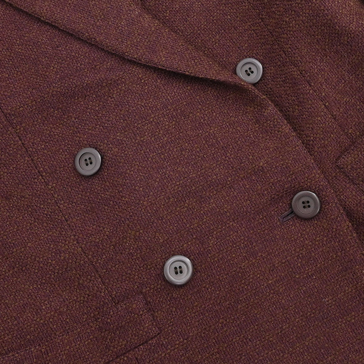 Christian Dior Double Breasted Jacket Brown C-TK-286 #S 177376