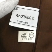 Christian Dior Double Breasted Jacket Brown C-TK-286 #S 177376