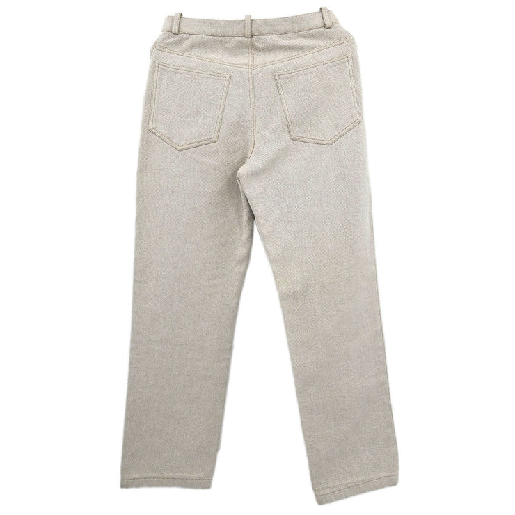 Hermes Long Pants Off-white #36 177378