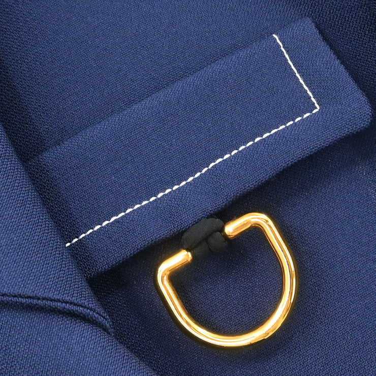 Celine Coat Navy 2 8N79/4139 #36 177381