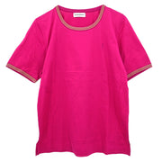 Yves Saint Laurent T-shirt Top Pink WNG8-103 #M 177382