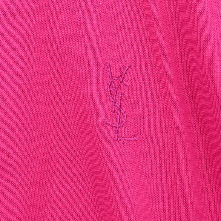 Yves Saint Laurent T-shirt Top Pink WNG8-103 #M 177382