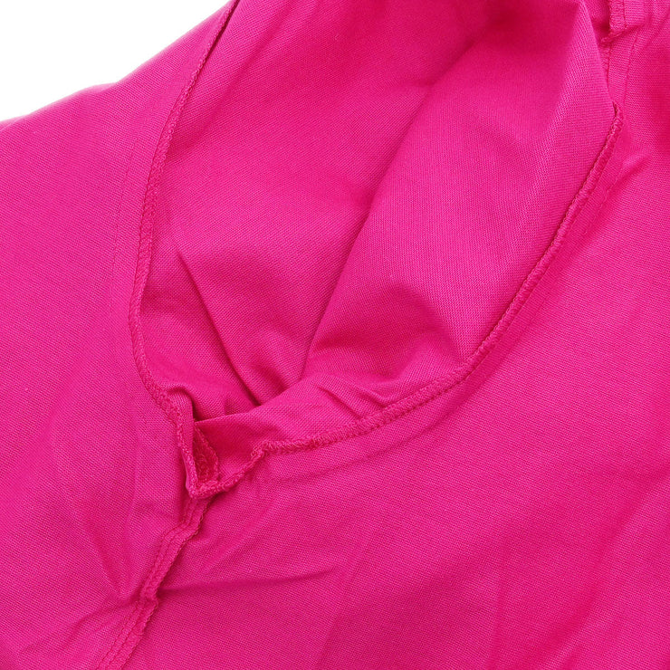 Yves Saint Laurent T-shirt Top Pink WNG8-103 #M 177382