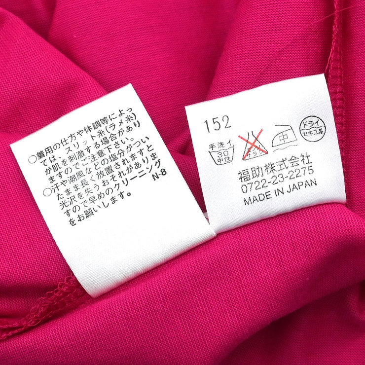 Yves Saint Laurent T-shirt Top Pink WNG8-103 #M 177382