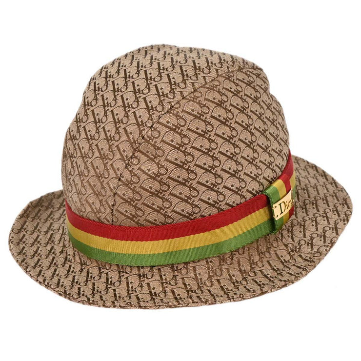 Christian Dior Trotter Hat Beige #57 TTK04006 177384