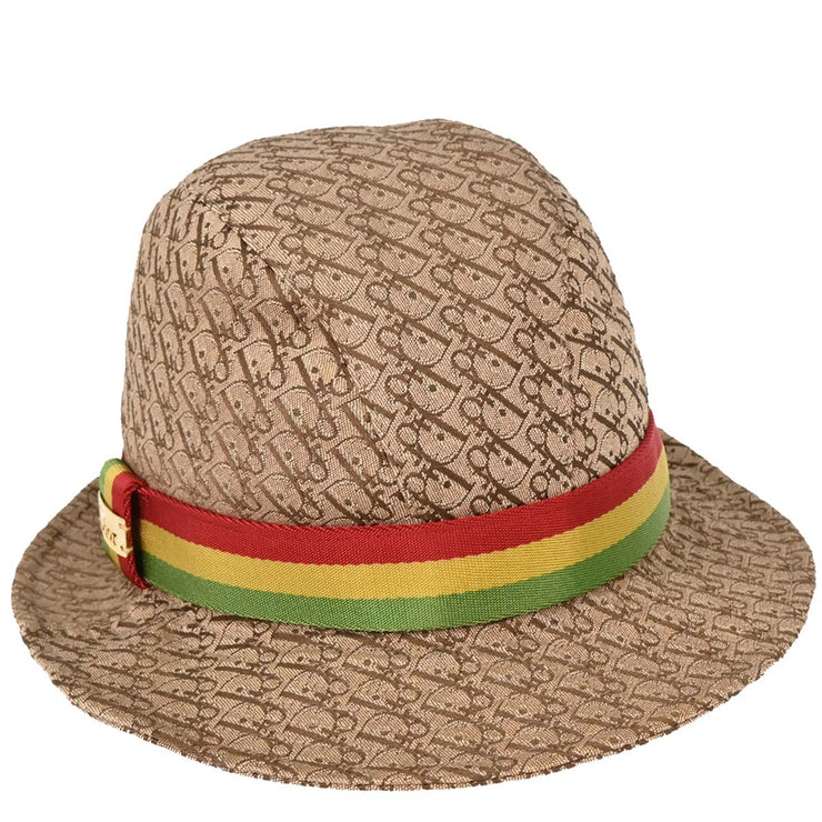Christian Dior Trotter Hat Beige #57 TTK04006 177384