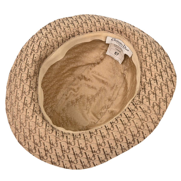Christian Dior Trotter Hat Beige #57 TTK04006 177384