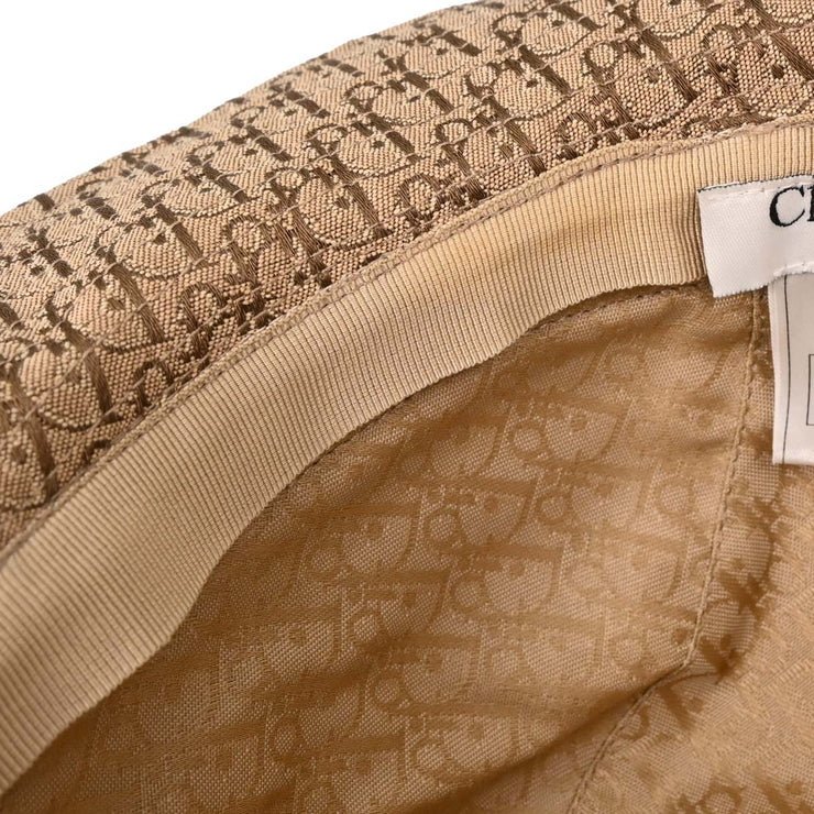 Christian Dior Trotter Hat Beige #57 TTK04006 177384