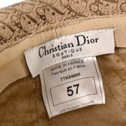 Christian Dior Trotter Hat Beige #57 TTK04006 177384
