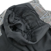 Yves Saint Laurent Collarless Jacket Black HZ107-892 #S 177386
