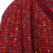 Chanel Jacket Coat Red 177387