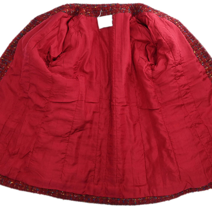 Chanel Jacket Coat Red 177387