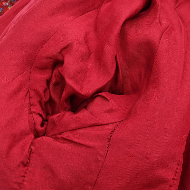Chanel Jacket Coat Red 177387