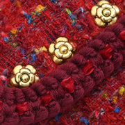 Chanel Jacket Coat Red 177387