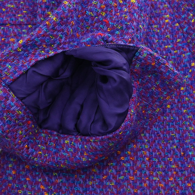 Christian Dior Coat Purple KB3T1338B #M 177388