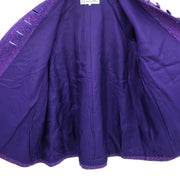 Christian Dior Coat Purple KB3T1338B #M 177388