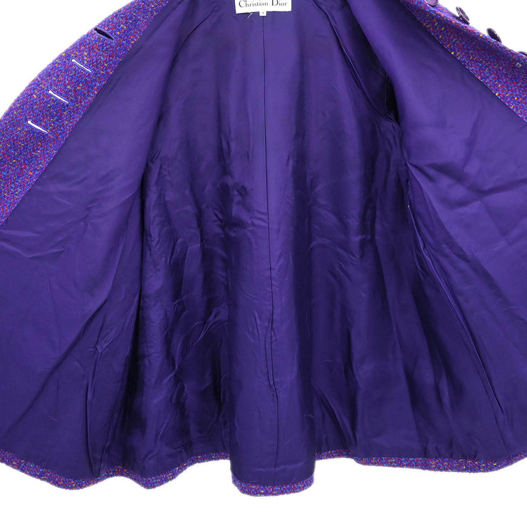 Christian Dior Coat Purple KB3T1338B #M 177388