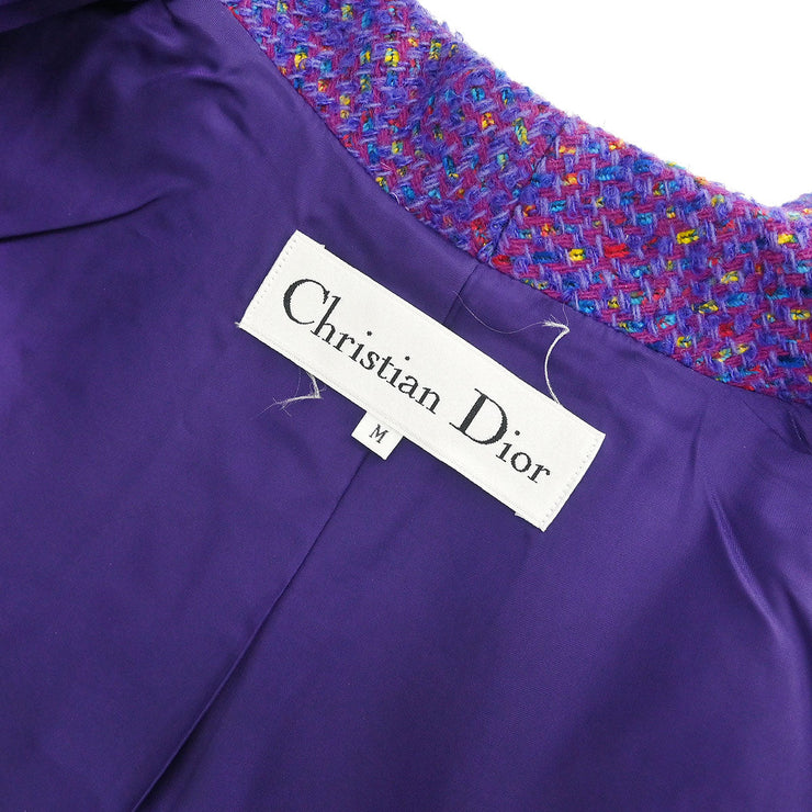 Christian Dior Coat Purple KB3T1338B #M 177388
